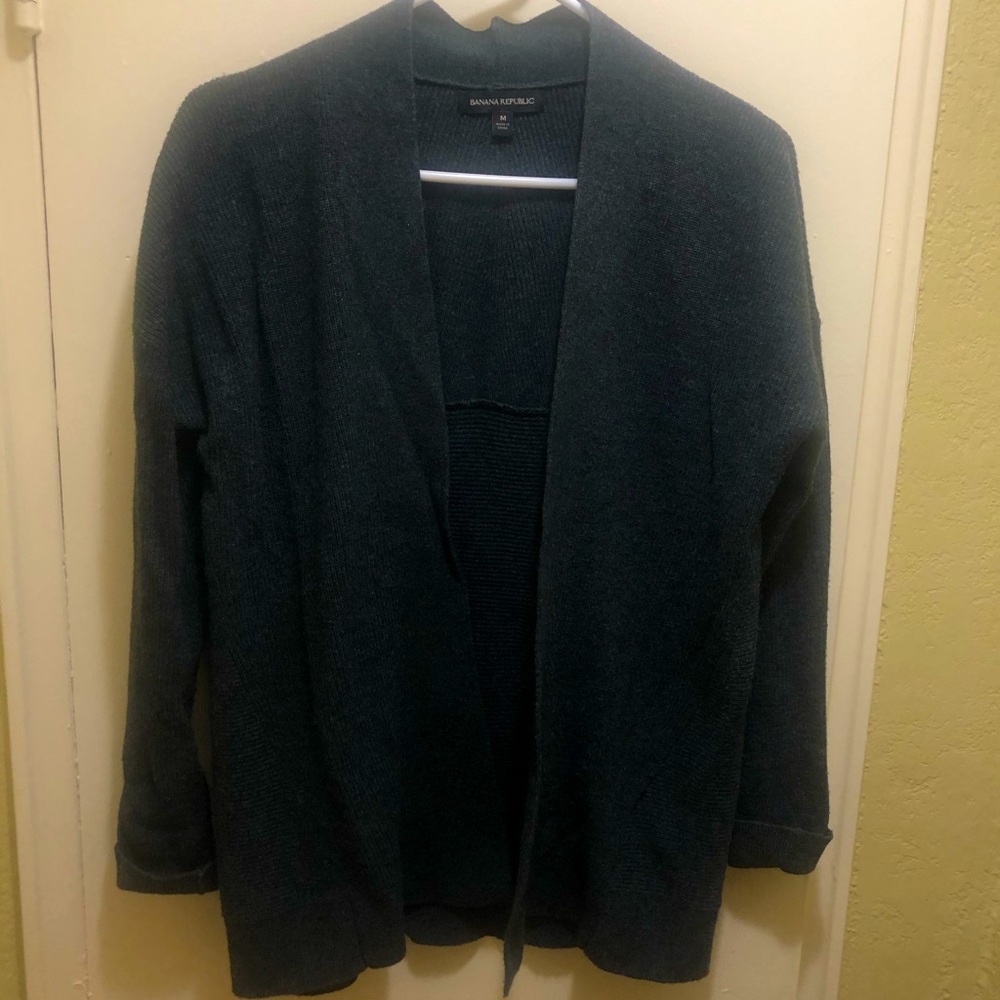 Charcoal Banana Republic Cardigan